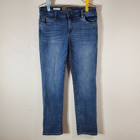 Kut From the Kloth Katy Boyfriend Womens Size 8 Mid-Rise Blue Denim Jeans - Picture 16 of 16